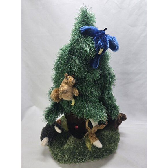 NWT FOLKMANIS SEQUOIA TREE PLAYSET Finger Hand Puppet W/ 6 Animals Pretend Play - Picture 12 of 14